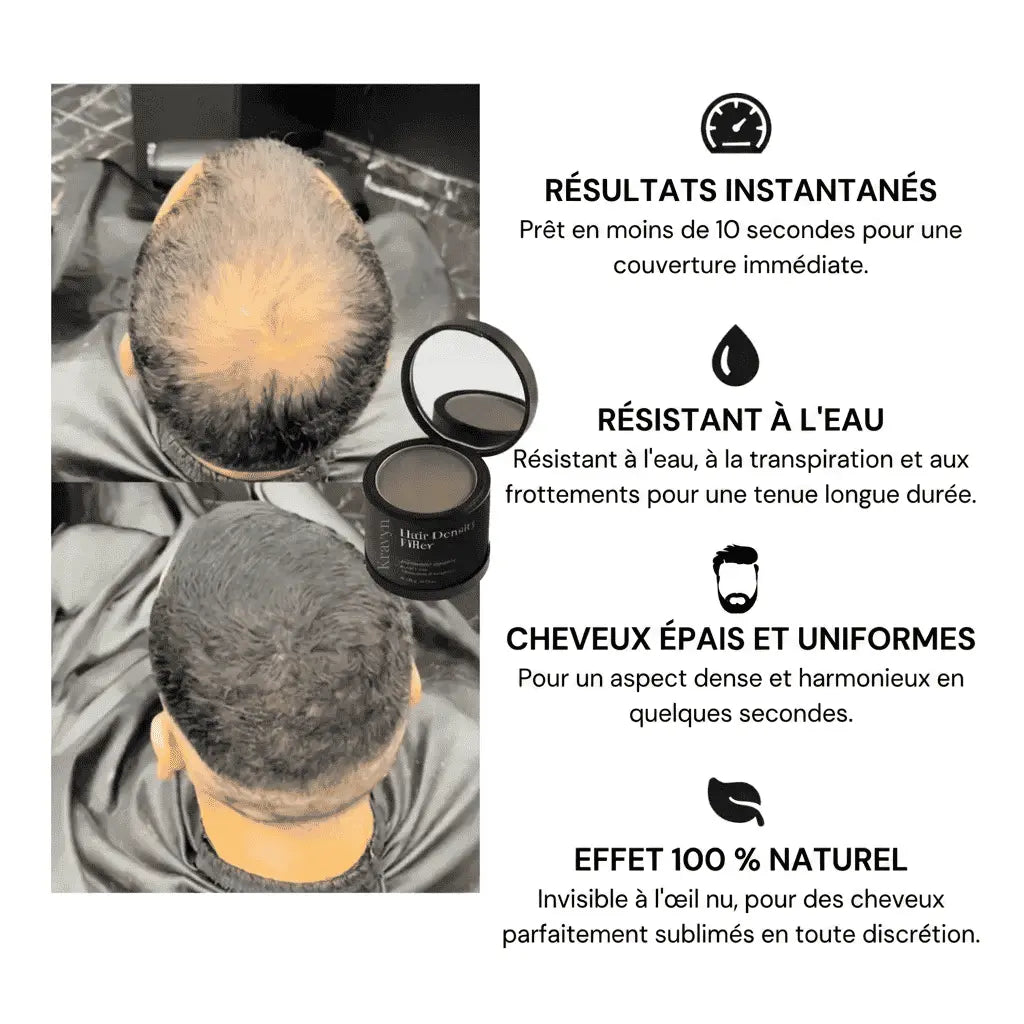 Kravyn Hair poudre densifiant